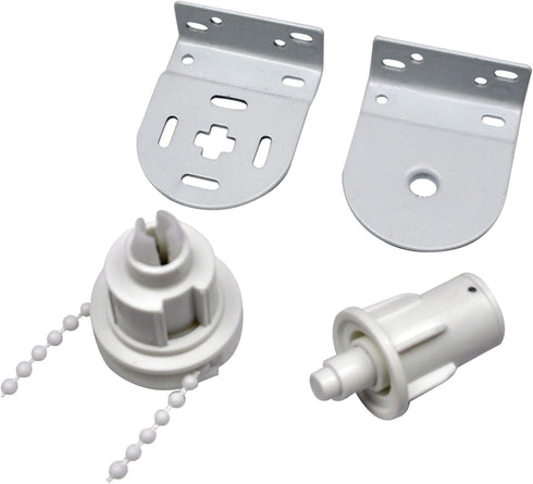 30mm Roller Blind Clutch Roller Shade Clutch Replacement Spares Parts Repair Kit Complete with Metal Brackets, Bead Chain, Shade Weight Max Load 1...