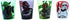 Silver Buffalo Disney Star Wars Character Portraits 4 Pack Mini Glasses, 1.5 Ounces...