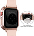 6 Pack Case for Apple Watch SE (2023 New) SE (2nd Gen)/6/SE/5/4 44mm with Tempered Glass Screen Protector, Hard PC Ultra-Thin Scratch Resistant Pr...