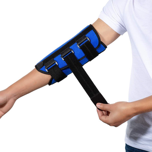 Elbow Brace, Night Splint Support for Cubital Tunnel Syndromean, Ulnar Nerve, Stabilizer Brace for Fix Elbow, Prevent Excessive Bending at night, ...