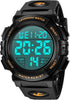Mens Digital Watch Sports Military Watches Waterproof Outdoor Chronograph Wrist Watches for Men with LED Back Ligh/Alarm/Date...