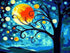 Yomiie 5D Diamond Painting Moon Tree Full Drill by Number Kits, Abstraction DIY Paint with Diamonds Arts Rhinestone Embroidery Craft for Home Room...