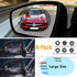 4 PCS Car Rear View Mirror Waterproof Film Side Rearview Rainproof Coating Membrane HD Nano Protective Clear Safe Driving Sticker...