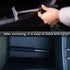 Car Rearview Mirror Wiper 2 Pack Universal Automotive Car Accessories Telescopic Auto Mirror Squeegee Cleaner 98cm Long Handle Portable Car Cleani...