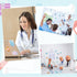 8 Pieces Funny Nurse Sticky Notes, Medical Theme Self-adhesive Notepads for Records Checklist, Cute Nurse Gifts Memo Pads Essentials for Hospital ...