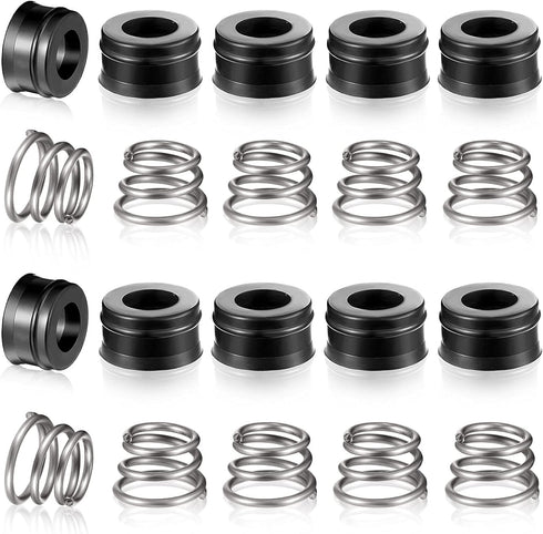 Hotop 20 Pieces RP4993 Replacement Seats and Springs 10 Sets RP4993 Faucet Repair Seat Spring Kit Faucet Repair Kit Faucet Stem Assembly Repair Ki...