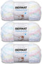 Bernat Pipsqueak Baby Baby Print Yarn - 3 Pack of 100g/3.5oz - Polyester - 5 Bulky - 101 Yards - Knitting, Crocheting & Crafts...