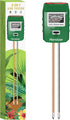 Kensizer Soil Tester, 3-in-1 Soil Moisture/Light/pH Meter, Gardening Lawn Farm Test Kit Tool, Digital Plant Probe, Water Hydrometer Sunlight Teste...