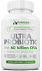 Ultra Probiotic for Women & Men - 60 Billion CFU, Clinically Supported & Identified Strains with Health Benefits, Quality Probiotics for Digestive...