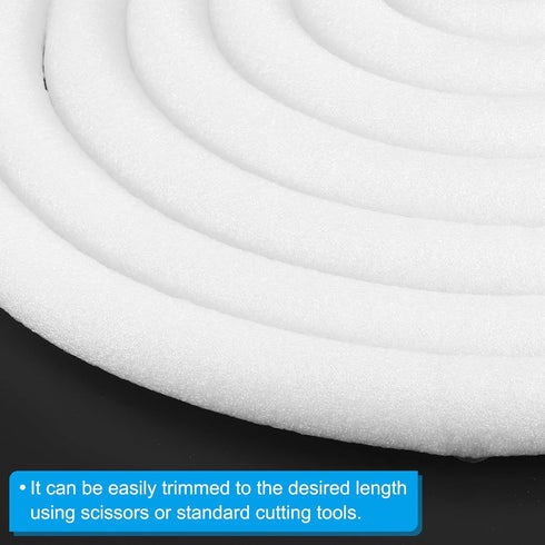 PATIKIL 7/8 Inch x 16.4 Feet Backer Rod for Gaps and Joints, Foam Rope Caulk Crack Joint Filler Roll Seal Weather Strip for Home Construction Car,...