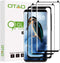 OTAO Galaxy S8 Screen Protector Tempered Glass (2 Pack), 3D Curved Dot Matrix Glass Screen Protector for Samsung Galaxy S 8 with Installation Tray...