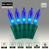 100LIGHTS BLUE Extra-Bright With End Connectors Christmas Decorative Lights 5.98m UL Certified Mini String Light Set Waterproof for Home Garden Ho...