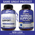 NutriFlair Thyroid Support Complex, 120 Capsules - with Iodine, Black Pepper, Ashwagandha, Vitamin B12 - Thyroid Supplement for Women and Men...