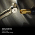 Milton S-920 Pencil Tire Pressure Gauge With Tread Depth Gauge, Built-in Deflator Valve, For Higher-Pressure Automobile Tires, Durable Plated Bras...