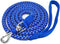 Reflective Dog Leash 2ft 3ft 4ft 6ft 10ft, Heavy Duty Dog Leash Nylon Braided Strong Rope Dog Lead for Small Medium Large Dogs Walking Leash (Blue...