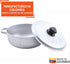 IMUSA Traditional Caldero made in Colombia with Lid, 4.8 Quart, Silver...