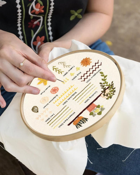 Santune 3 Sets Embroidery kit for Beginners Adults,Learn Over 30 Different Stitches DIY Kits,Including Clear Instructions,Video Tutorials,Stamped ...