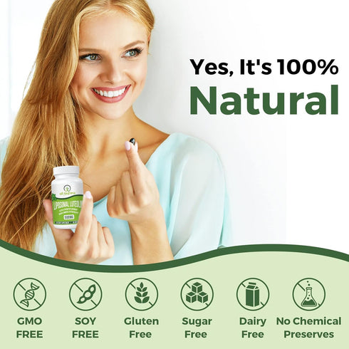 Liposomal Luteolin 500MG, Maximum Absorption, Potent Flavonoid, 60 Softgels, Luteolin Supplement, Non-GMO, Gluten Free...