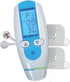 AccuRelief TENS Unit Muscle Stimulater Pain Relief System - Electric Muscle Stimulator with Electrodes for Neck, Back, and Full Body, White and Bl...