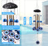 BWINKA Blue Evil Eye Amulet Wind Chimes Bells Outdoor Decor,Metal Windchimes for Garden Patio Backyard Home Decor…...