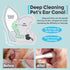 OBSEDE Dog Ear Cleaner - Dog Ear Cleaning Solution Naturally Reduce Dirt Wax Buildup Clear Cat Ear Drops Wash Gently Soothing Odor Control Easy to...