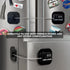 Refrigerator Lock Combination, Fridge Locks for Adults, (2 Pack) Refrigerator Locks for Adults and Kids, Refrigerator Locks with Code, Heavy Duty ...
