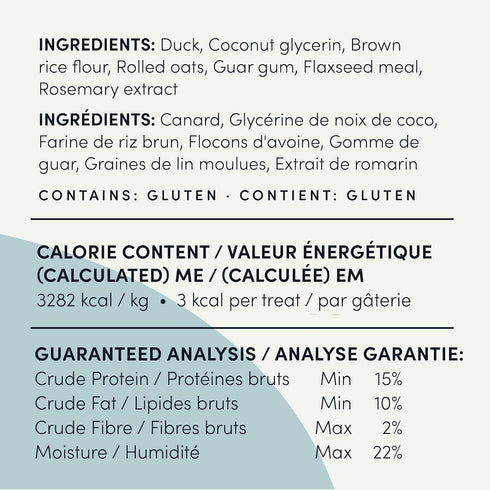 Crumps' Naturals Mini Trainers Semi-Moist Duck 10.6oz...