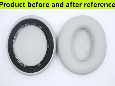 Q20 Ear Pads AIKKAUK Replacement Ear Pads Ultra Soft Comfort Protein Leather Resilient Ear Pads Compatible with Anker Soundcore Life Q20 20BT Head...