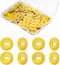Demissle 500 Pcs Brass Washers for Paper Fastener Brass Fasteners Scrapbooking Brads Round Metal Brass Fasteners for Scrapbooking Kids Crafts DIY ...