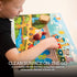 Klean Kids Disposable Placemats for Baby, 40 Pack Sticky Toddler Placemat for Restaurants | 12" X 18" Kids Placemat, Fun Design Baby Place Mat for...