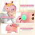 Crawling Baby Toys for 6-12 Months, Fun Tummy Time Toys for Toddler with Music and Light, Interactive Walking Moving SensoryToys for Infant Baby G...
