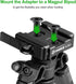 FANAUE ARCA-Swiss Bipod Adapter, ARCA-Swiss Quick Release, Arca Tripod Mount for Fanaue Tripod Heads...