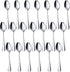 HANSGO 20PCS Demitasse Espresso Spoons, 4.9 Inch Mini Coffee Spoons Stainless Steel Tea Spoons for Ice Cream Cake Dessert...