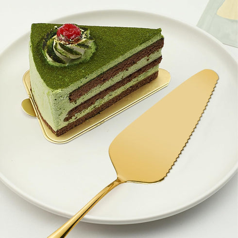 Today's Present Gold Wedding Cake Knife and Server Set, Stainless Steel Cake Cutting Set for Wedding Include Cake Knife And Cake Pie Server Perfec...
