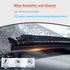 Rear Wiper Blade Compatible with Hyundai Elantra Touring I30 IX35 with Kia Sportage Cee'd 2006 2007 2008 2009 2010 2011 2012 2013 2014 2016, 12.4 ...