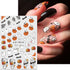 JMEOWIO 9 Sheets Halloween Nail Art Stickers Decals Self-Adhesive Bat Ghost Nail Supplies Nail Art Design Decoration Accessories...