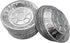 Premium 6" Aluminum Foil Pie Pans 50pcs/set. Disposable Tin Plates for Pies Tart Quiche...