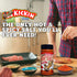 KICKIN' Habanero Hot Spicy Salt - 14 oz. Shaker Jar - Perfect Flavored Salt for Popcorn Seasoning, Margarita Salt and French Fry Seasoning - Premi...