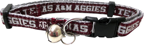 Pets First Collegiate Pet Accessories, Cat Collar, Texas A&M Aggies, One Size...