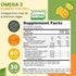 Gelatin Free Kids Omega 3 Gummies w/DHA 30 Servings. Plant-Based Omega 3 for Kids. Gluten Free & Non-GMO DHA Gummies. Children Omega 3 Gummies for...
