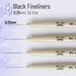 Mr. Pen- Black Fineliners, 0.25mm, 4 Pack, Bible Pens No Bleed, Fine Tip, Ultra Fine, Black Art Pens...