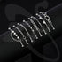 ZS 4Pcs 14G Chain Industrial Barbell Earring, 316L Surgical Steel Chain Cartilage Helix Stud Earrings, Industrial Bar Piercing Jewelry for Women M...