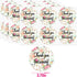 24 Pcs Tea Party Goodie Bags with Stickers - Tea Themed Birthday Party Favor Bags, Perfect for Kids' Tea Party Supplies and Treat Bags...