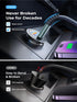 AINOPE for?Apple MFi Certified? 67.5W iPhone Car Charger Fast Charging Cigarette Lighter USB Charger, Mini USB C Car Charger Adapter for iPhone 14...