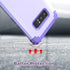 IDweel for Galaxy Note 8 Case, Note 8 Case Purple for Women Girls, 3 in 1 Shockproof Slim Hybrid Heavy Duty Protection Hard PC Cover Soft Silicone...