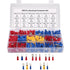 330 Pcs Wire Connectors Kit Wire Crimp Butt Insulated Electrical Terminals, Cold Pressing Terminal Set with Spade Terminals, Fork Terminals and St...