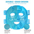 Cold Face Eye Mask Ice Pack Reduce Face Puff,Dark Circles,Gel Hot Cold Compress,Face SPA for Woman Sleeping, Pressure, Headaches, Skin Care? Blue...
