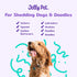Pivoting Slicker Brush, Brush Head Moves, Soft Pin Slicker, Protects Skin, Prevents Irritation, Effortless Brushing of Shedding Dogs, Detangles an...