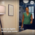 GE CYNC Wireless Smart Motion Sensor, Battery-Powered, Bluetooth Motion Sensor with Ambient Light Detection, Works with CYNC Smart Plugs, Switches...