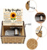 Sunflower Wooden Engraved Colorful Music Box You are My Sunshine Laser Wood Musical Box Gifts from Mom to Daughter for Birthday/Christmas/Valentin...